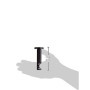 Embouts Rideaux Cylindriques Noir Mat Ateliers 28