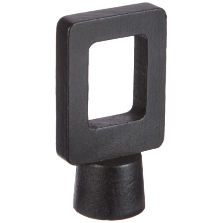 Embout Tringle Rideaux Noir Mat Ateliers 28