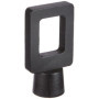 Embout Tringle Rideaux Noir Mat Ateliers 28