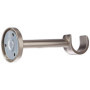 Support Tringle Rideaux Ateliers 28 - Nickel Satiné