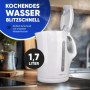 Bouilloire Clatronic WK 3445 - 1,7L Blanc