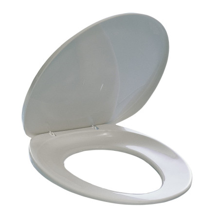 Abattant WC Durable Gris Clair - Installation Facile