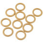 Anneaux Bois Hêtre Ateliers 28 (Lot de 10)