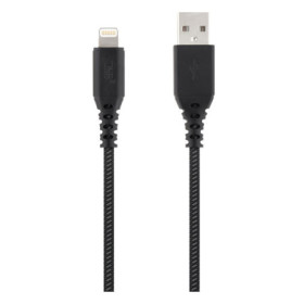 Câble Lightning T'nB 2m Noir - Robuste et Durable