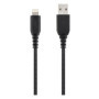 Câble Lightning T'nB 2m Noir - Robuste et Durable