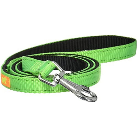 Laisse Chien Ferplast Dual G15 Verte - Nylon Robuste