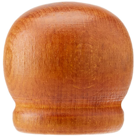 Embout Rideau Pomme D35 Merisier - Ateliers 28