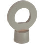 Embout Tringle Rideaux Ellipse Gris Galet - ATELIERS 28