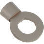 Embout Tringle Rideaux Ellipse Gris Galet - ATELIERS 28