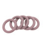 Anneaux Rideaux Plastique Taupe 28mm - Ateliers28