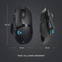 Souris Gamer Logitech G502 HERO Filaire Noire
