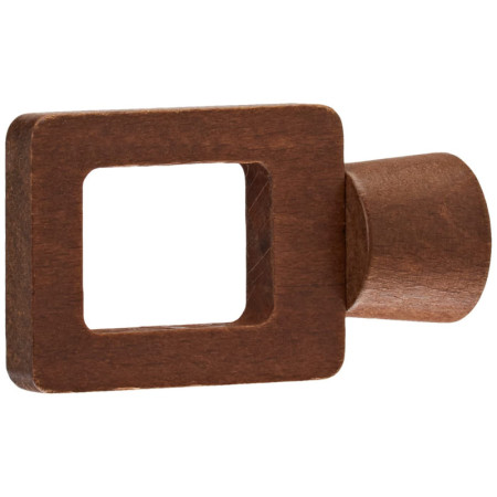 Embout Tringle Rideaux Ateliers 28 - Chêne