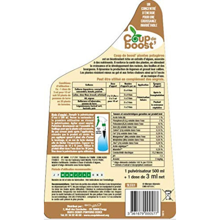 Coup de Boost' : Biostimulant Croissance Algues