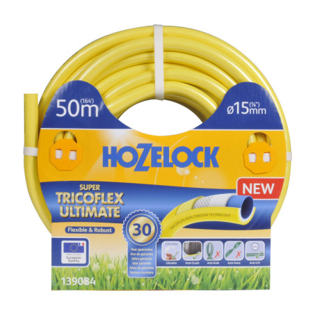 Tuyau Hozelock Super Tricoflex Ultimate 50m Jaune