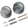 Supports Rideaux ATELIERS 28 - Gris Ceruse