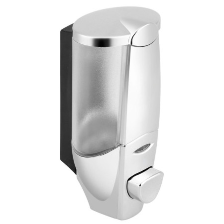 Distributeur Savon Mural Argent - Design Moderne