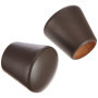 Embout de Tringle Trompette Chocolat - Ateliers 28