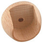 Support Tringle Rideau Ateliers28 Merisier 28mm