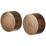 Embouts Rideaux Bronze Ateliers 28 (Lot de 2)