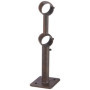 Support Double Tringle Rideau Ateliers28 Bronze