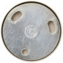 Support Rideau Gardinia - Métal Nickel Satin