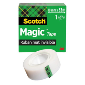 Scotch Magic Tape Ruban Adhésif Transparent 19mm