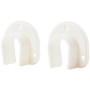 Supports Rideaux Ateliers 28 - Blanc - Sans Perçage