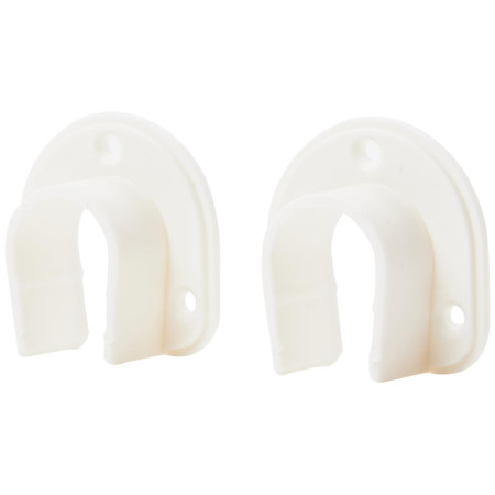 Supports Rideaux Ateliers 28 - Blanc - Sans Perçage