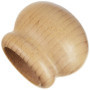 Embout Rideau Style Anglais Blanc - Ateliers28 (Ø28mm)