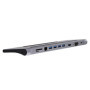 Dock USB-C 11 en 1 T'nB - Aluminium