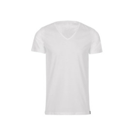 T-shirt Homme Trigema Blanc - Coton Confortable