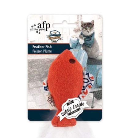 Jouet Poisson Plume All For Paws - Chat