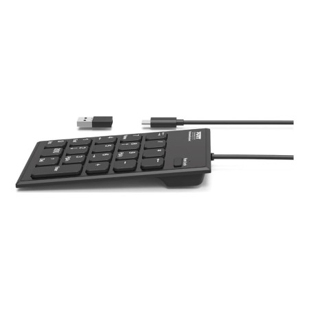 Pavé Numérique Port Connect USB-C/A Slim Noir