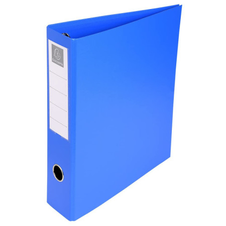 Classeur à levier Exacompta Bleu - Dos extensible