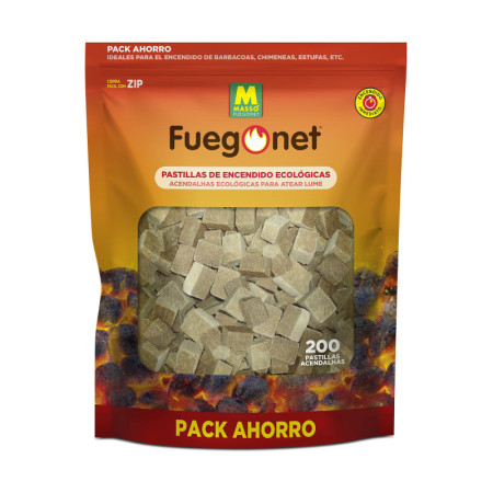 Allume-feu Fuegonet Massó - 200 Pastilles Eco