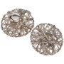 Boucles d'oreilles ATELIERS 28 Dentelle Myrtille