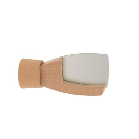 Embout Rideau Rétro Bois HOMEMAISON 28mm