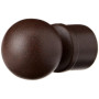 Embout Rideau Boule Rouille Sable - Ateliers 28