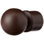 Embout Rideau Boule Rouille Sable - Ateliers 28