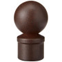 Embout Rideau Boule Rouille Sable - Ateliers 28