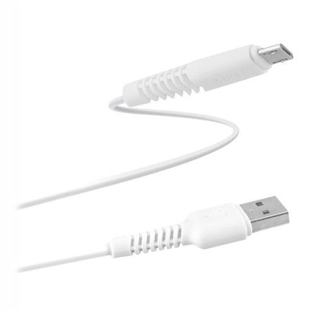 Câble USB Micro USB T'nB Blanc 1m - Charge Rapide