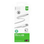 Câble USB Micro USB T'nB Blanc 1m - Charge Rapide