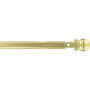Tringle à Rideaux Extensible Laiton Ateliers28 70-110cm