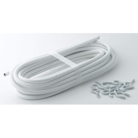 Spirotringle Ateliers28 Blanche 250cm - Sans Perçage
