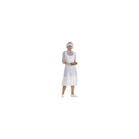 Tablier Jetable Delta Plus - Blanc - 120x70cm