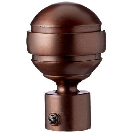 Embout Tringle Rideau Ateliers28 - Ø20mm Bronze