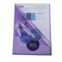 Pochettes d'angle A4 Exacompta - Violet