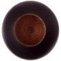 Embouts Rideaux Balle Noir - Ateliers 28 (20mm)