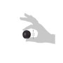 Embouts Rideaux Balle Noir - Ateliers 28 (20mm)