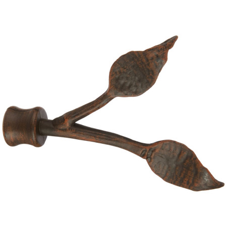 Embout Rideau Feuilles - Style Rustique - Ateliers 28
